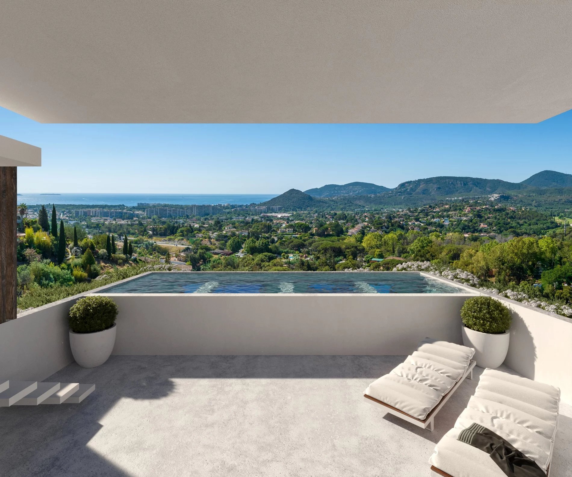 Six luxury new-build villas with sea view, Mandelieu