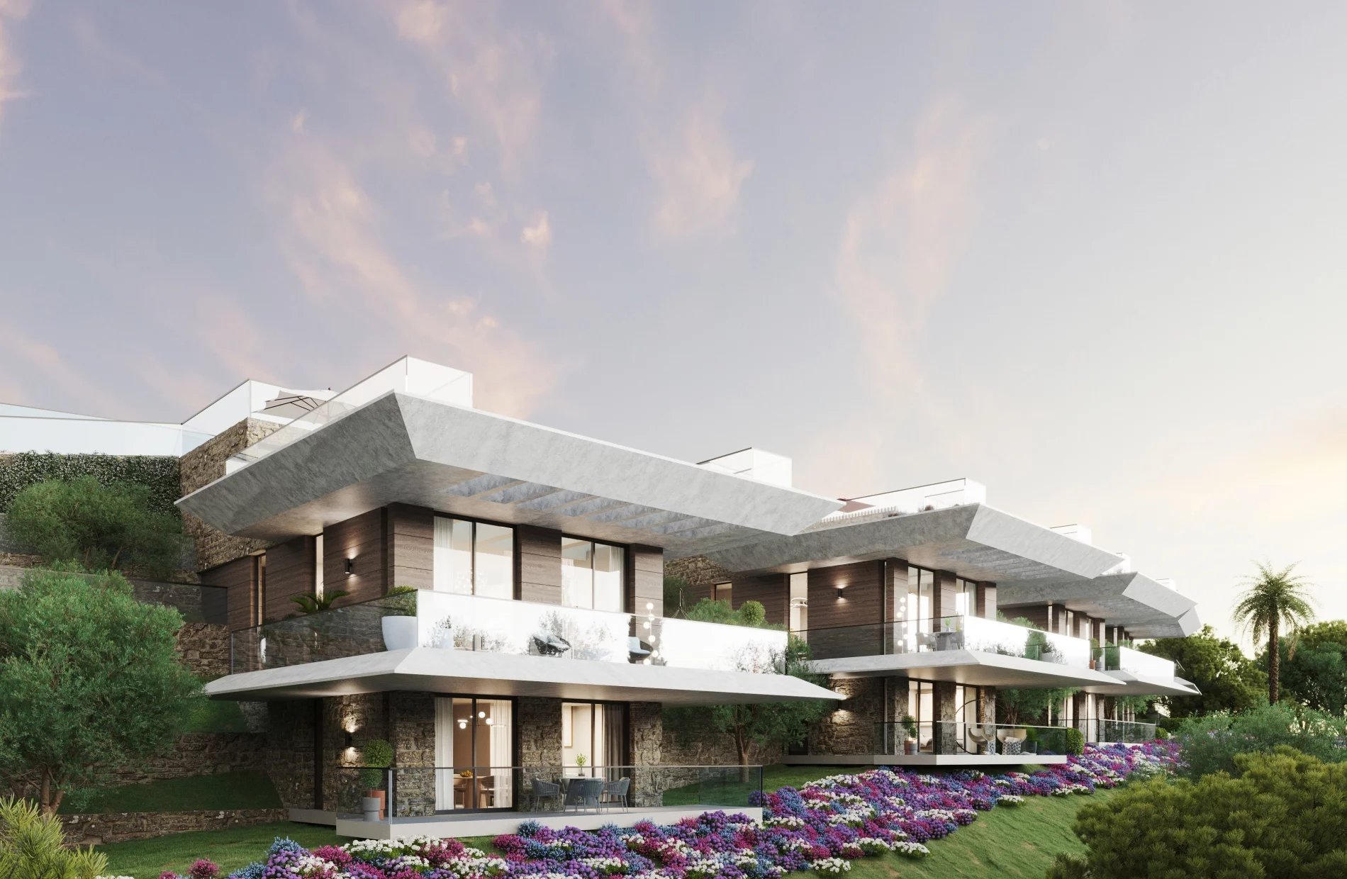 Six luxury new-build villas with sea view, Mandelieu