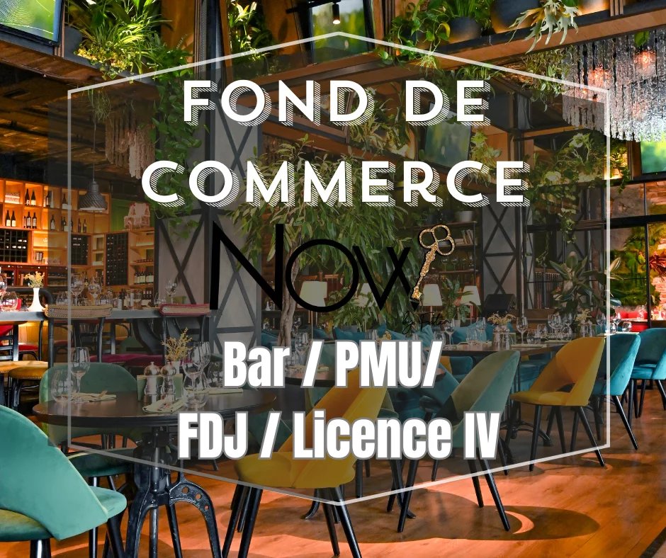 Fond de commerce - Licence IV/ PMU / FDJ - Local 180m²