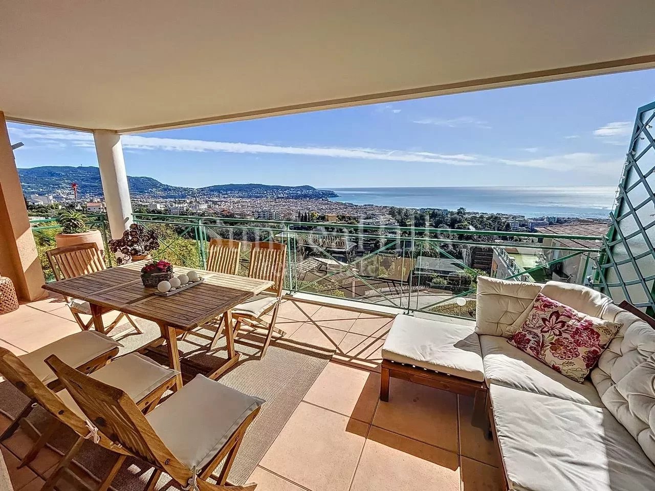 Vente Appartement 92m² 4 Pièces à Nice (06000) - Sun Sea Hills
