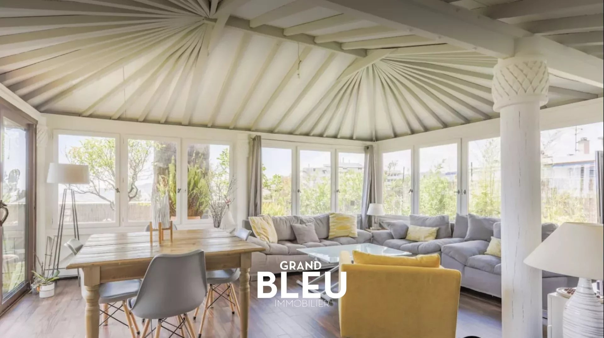 Vente Appartement 110m² 4 Pièces à Nice (06000) - Grand Bleu Immobilier Collines
