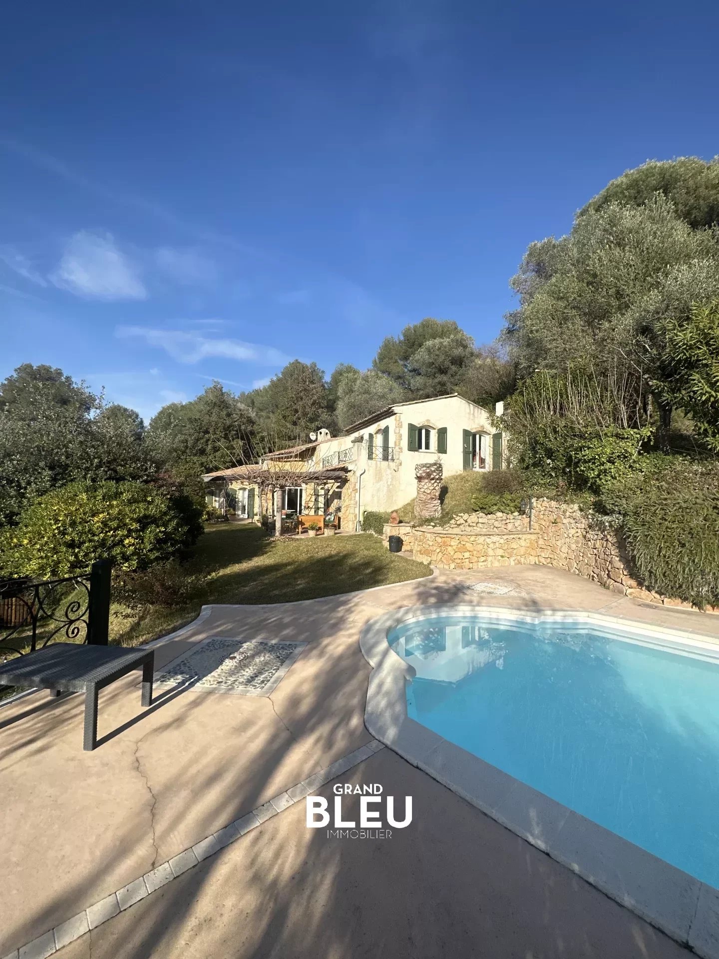 Vente Maison 151m² 5 Pièces à Nice (06000) - Grand Bleu Immobilier Collines