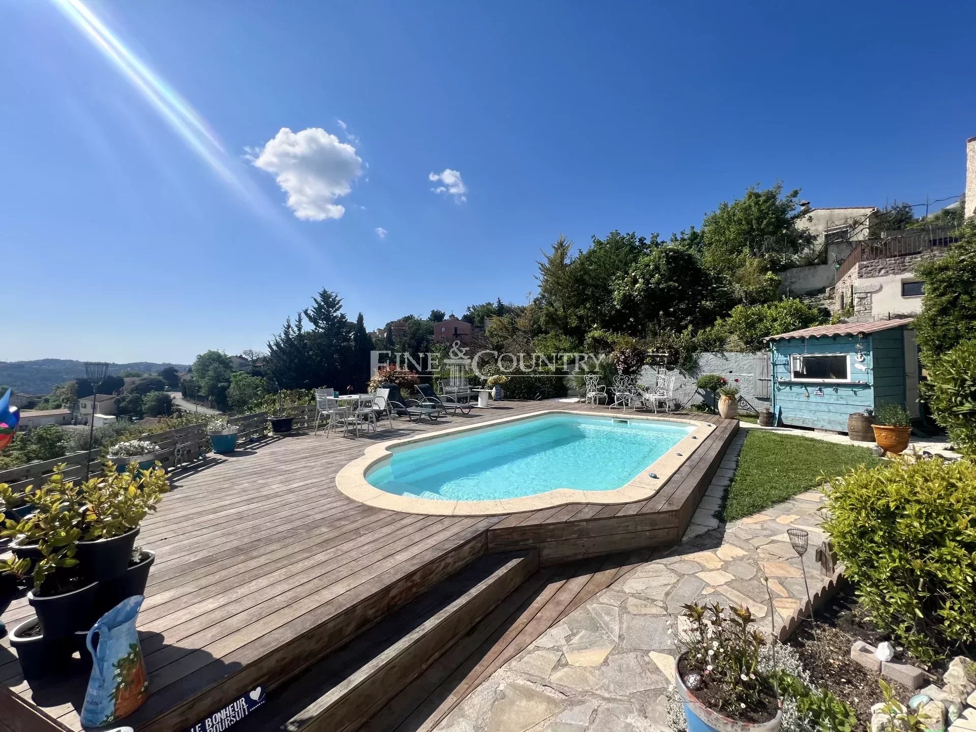 Photo of Villa for sale in Gattières with panoramic view