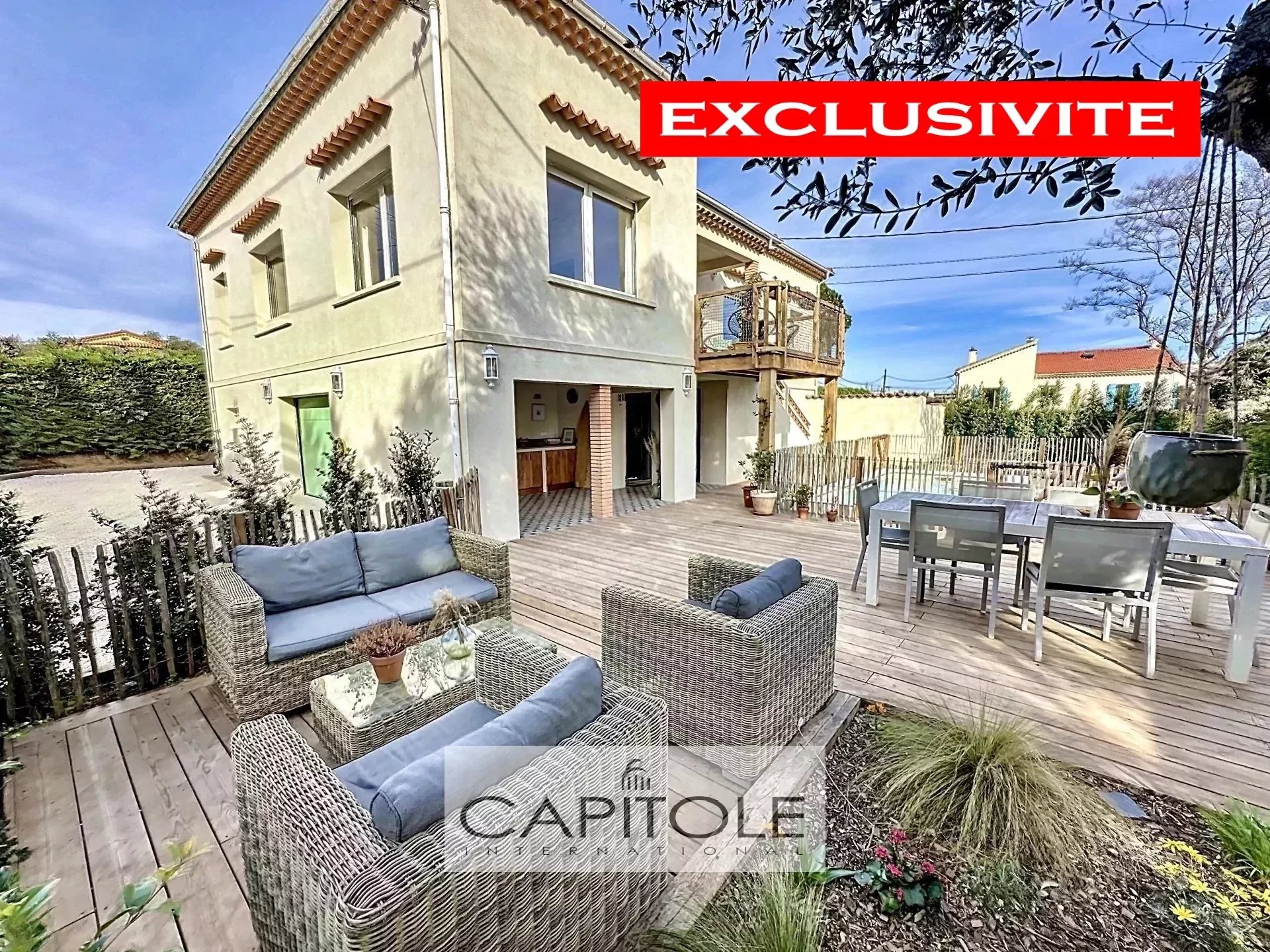 Sole agent property - Antibes, Villa  of 135 sqm, quiet and residential area