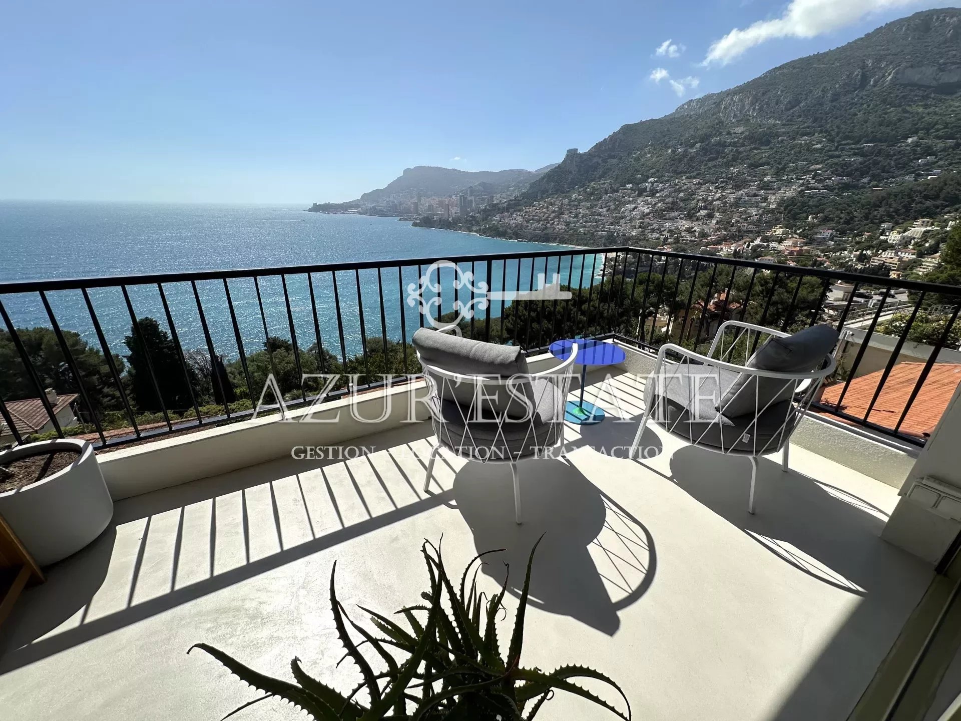 Vente Appartement 52m² 3 Pièces à Roquebrune-Cap-Martin (06190) - Azur'Estate