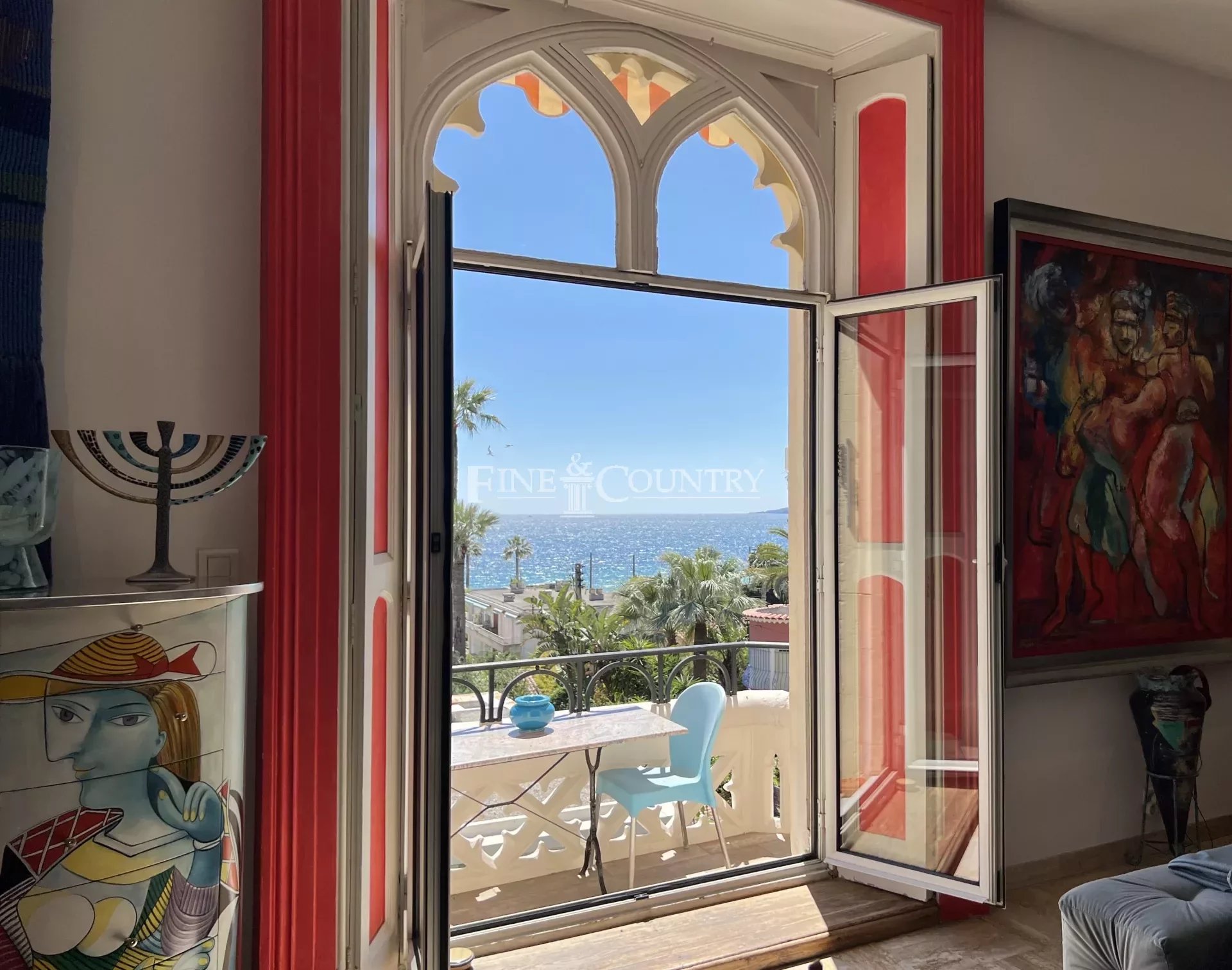 Photo of Sea View Bourgeois Apartment For Sale in Cannes