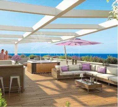 Antibes new build project with seaviews
