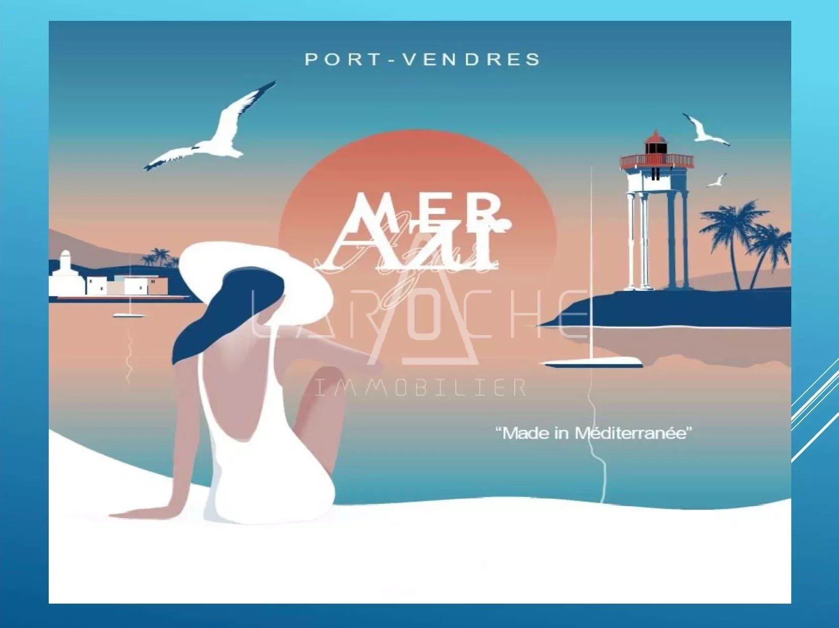 OFFRE COMMERCIALE - Port-Vendres  T4 neuf - vue mer
