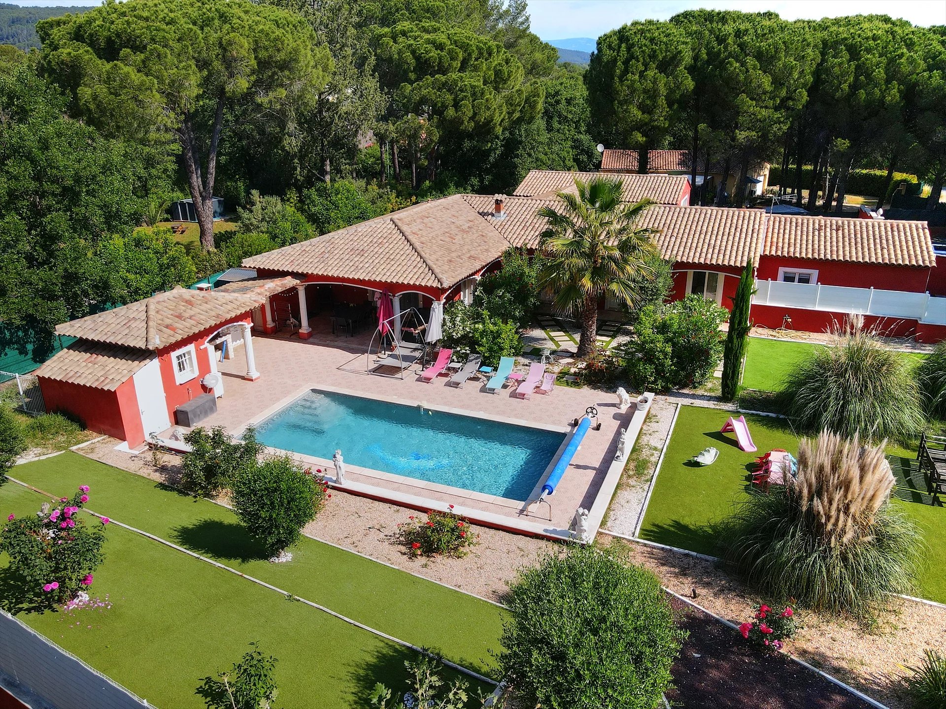 Villa vec piscine garage et appartement indépendant à vendre au Muy Var Provence Provence Var