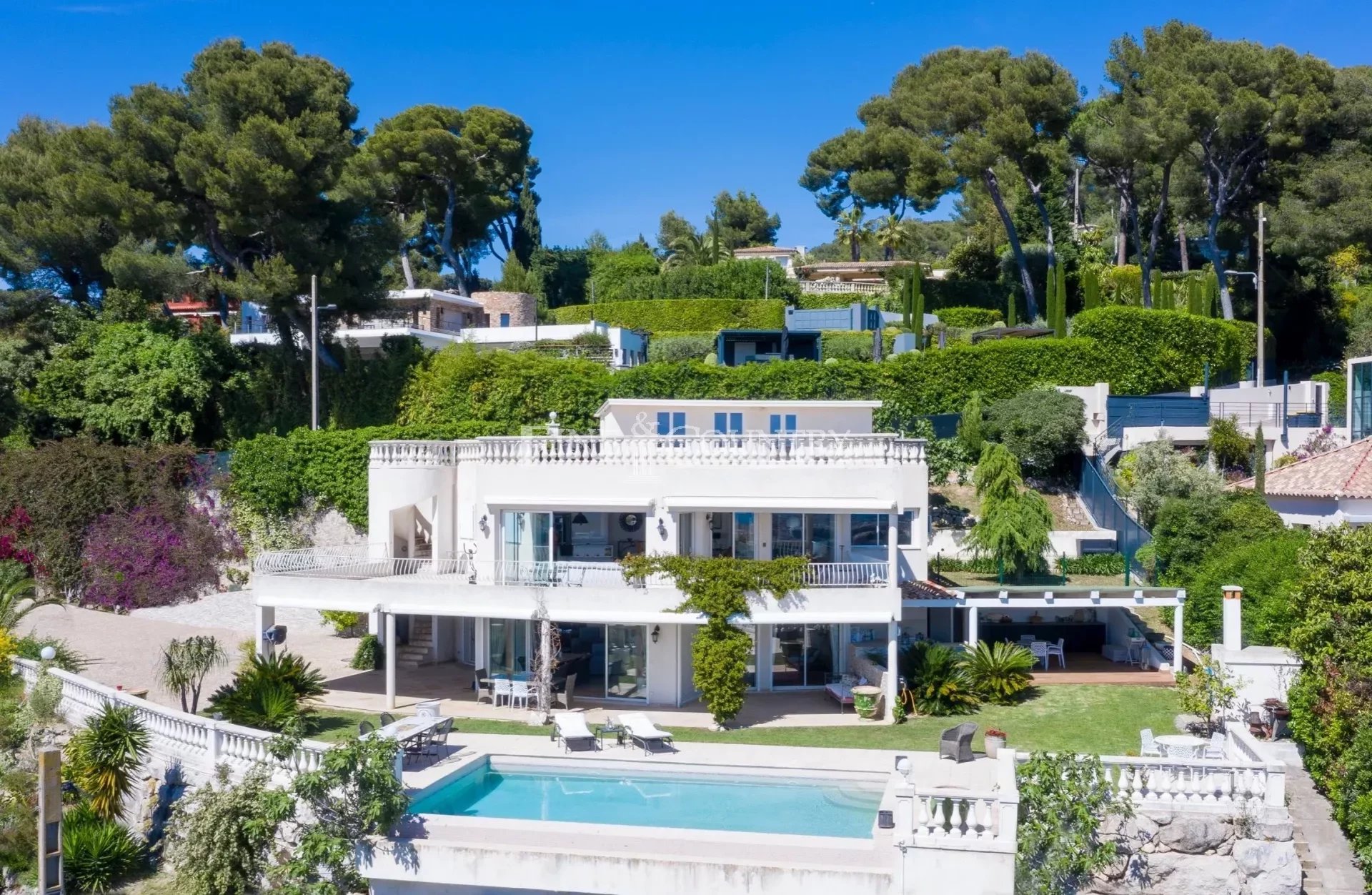 Vente Villa Vue Mer Panoramique Cannes La Californie