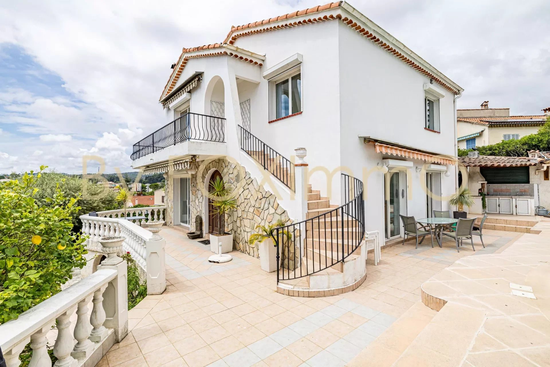 Maison Cote d'Azur Vue Mer Cagnes sur mer