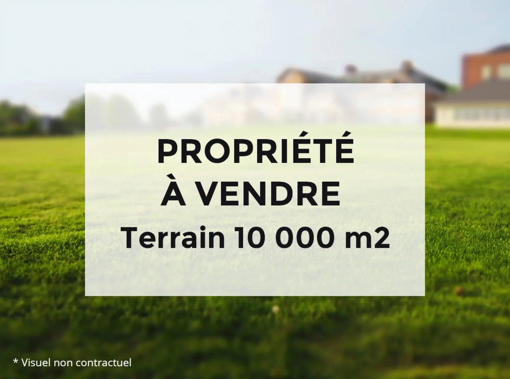 Terrain constructible 10000 m²