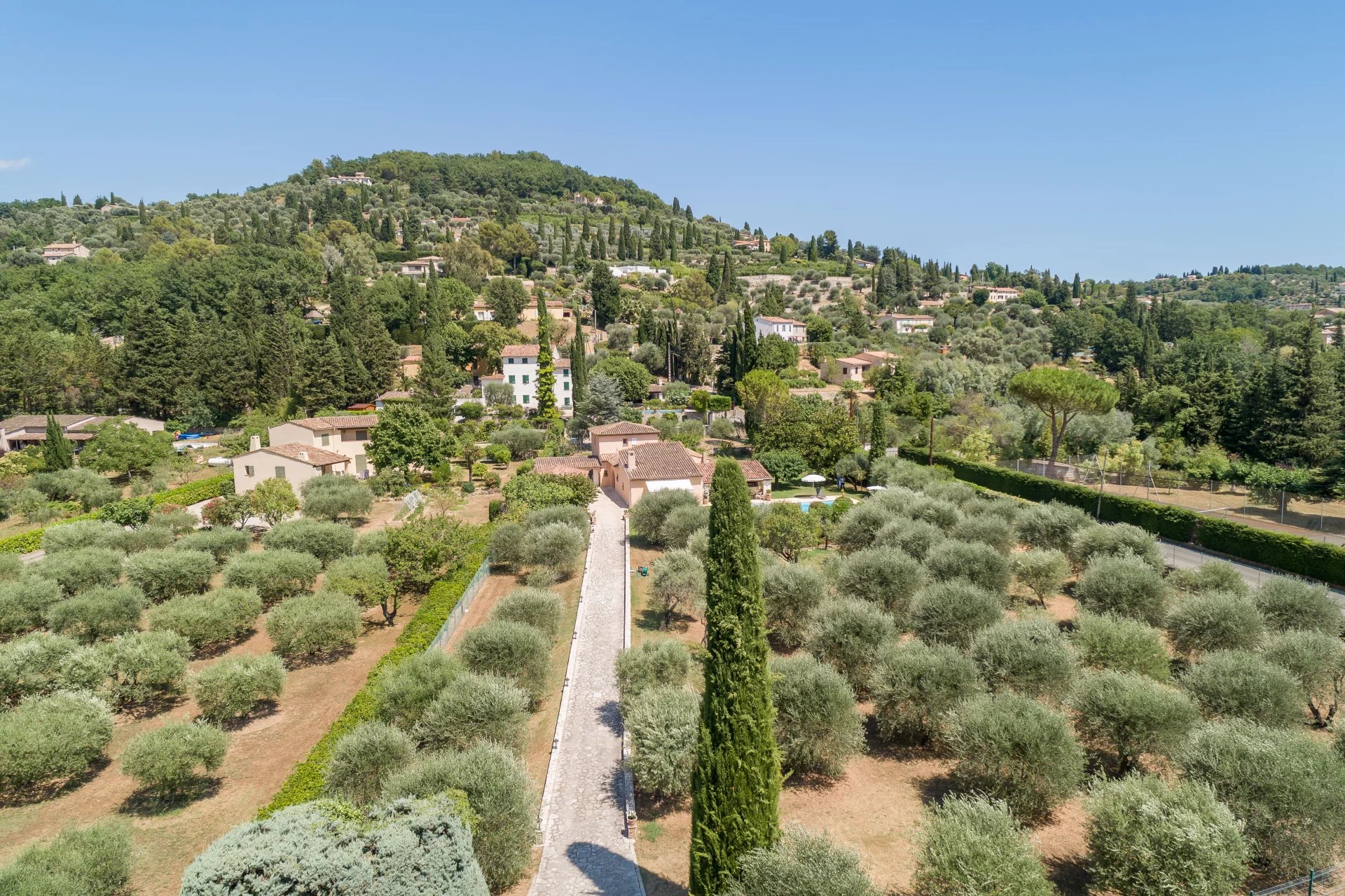 Superbe villa provençale au sein de son oliveraie