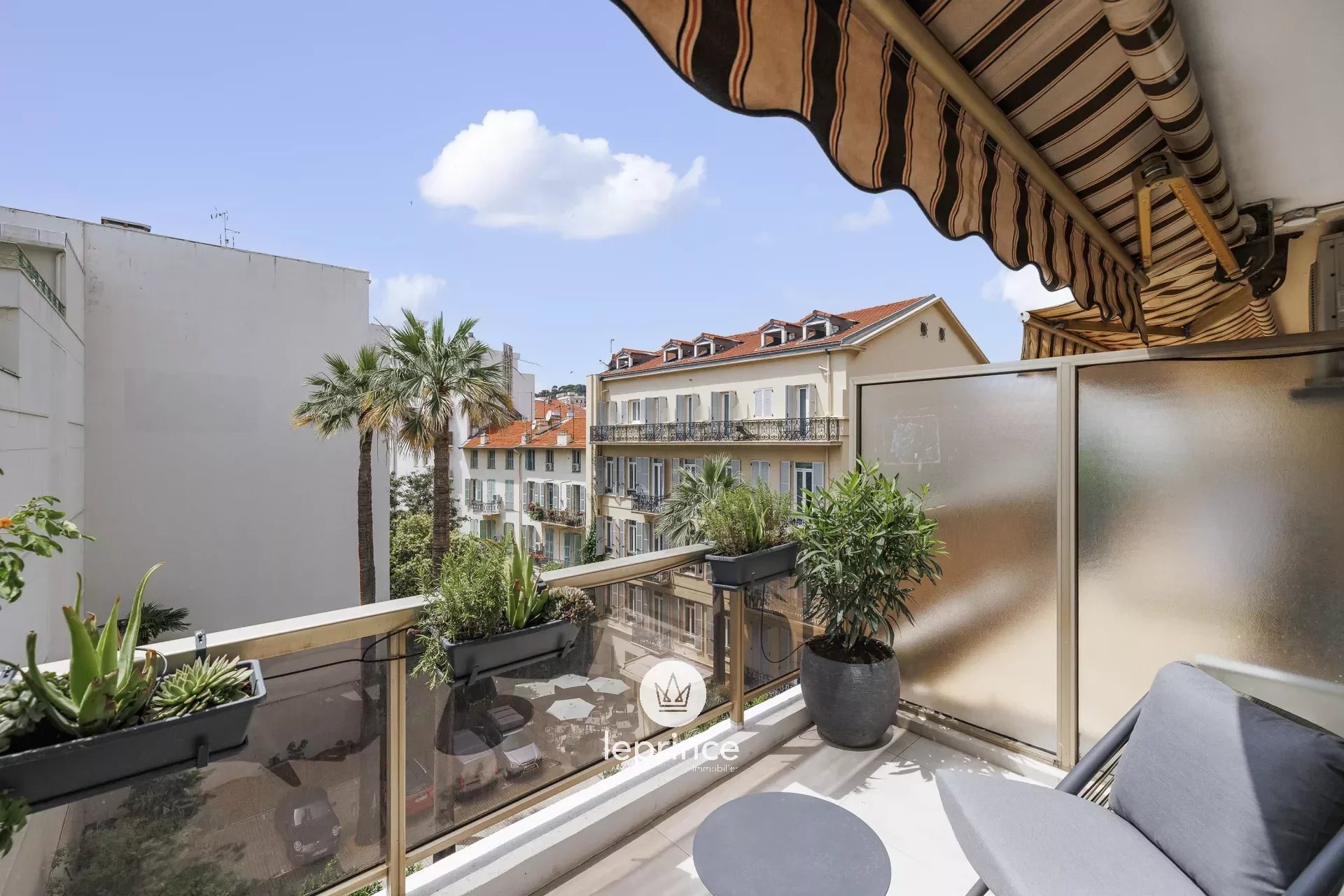 Nice City Center / Rue de France - Renovated 4-Room Apartment with Terrace and Balcony