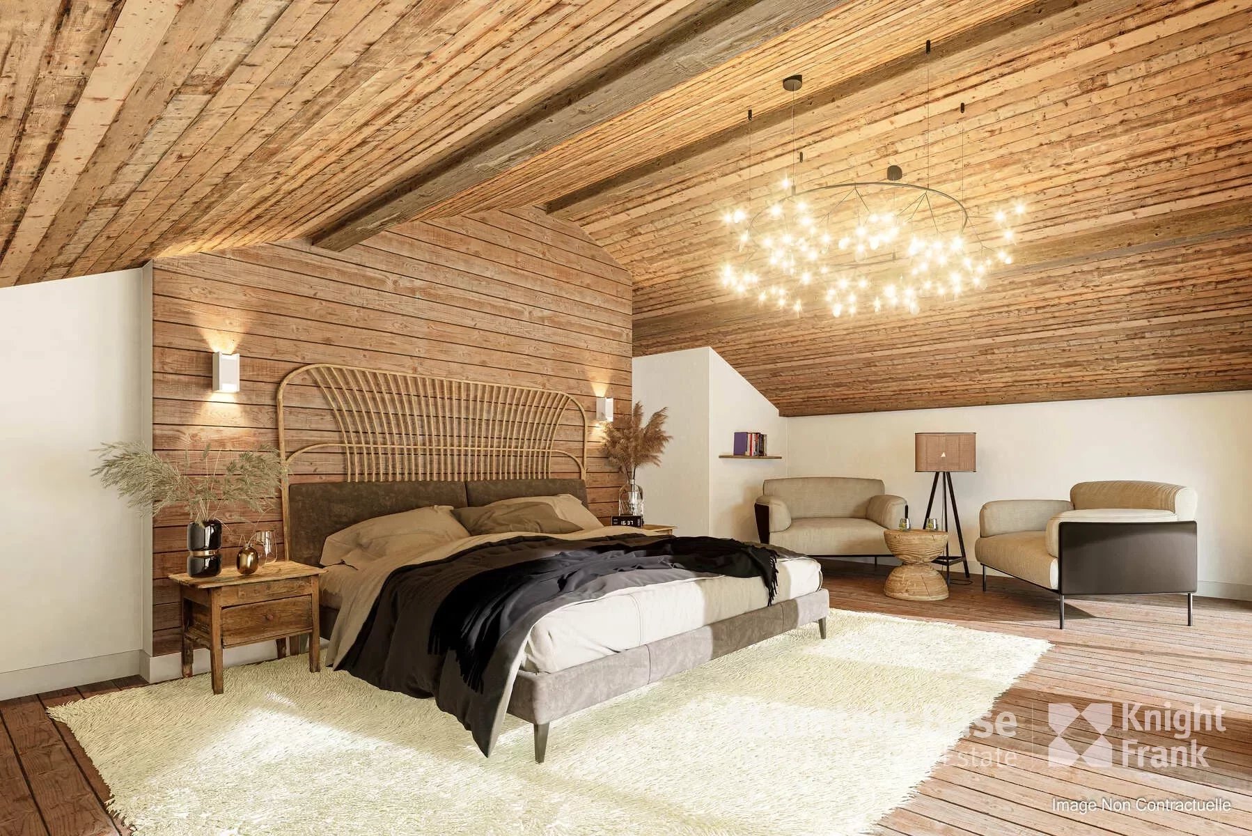 Photo of A one bed + bunk room apartment in central Chatel