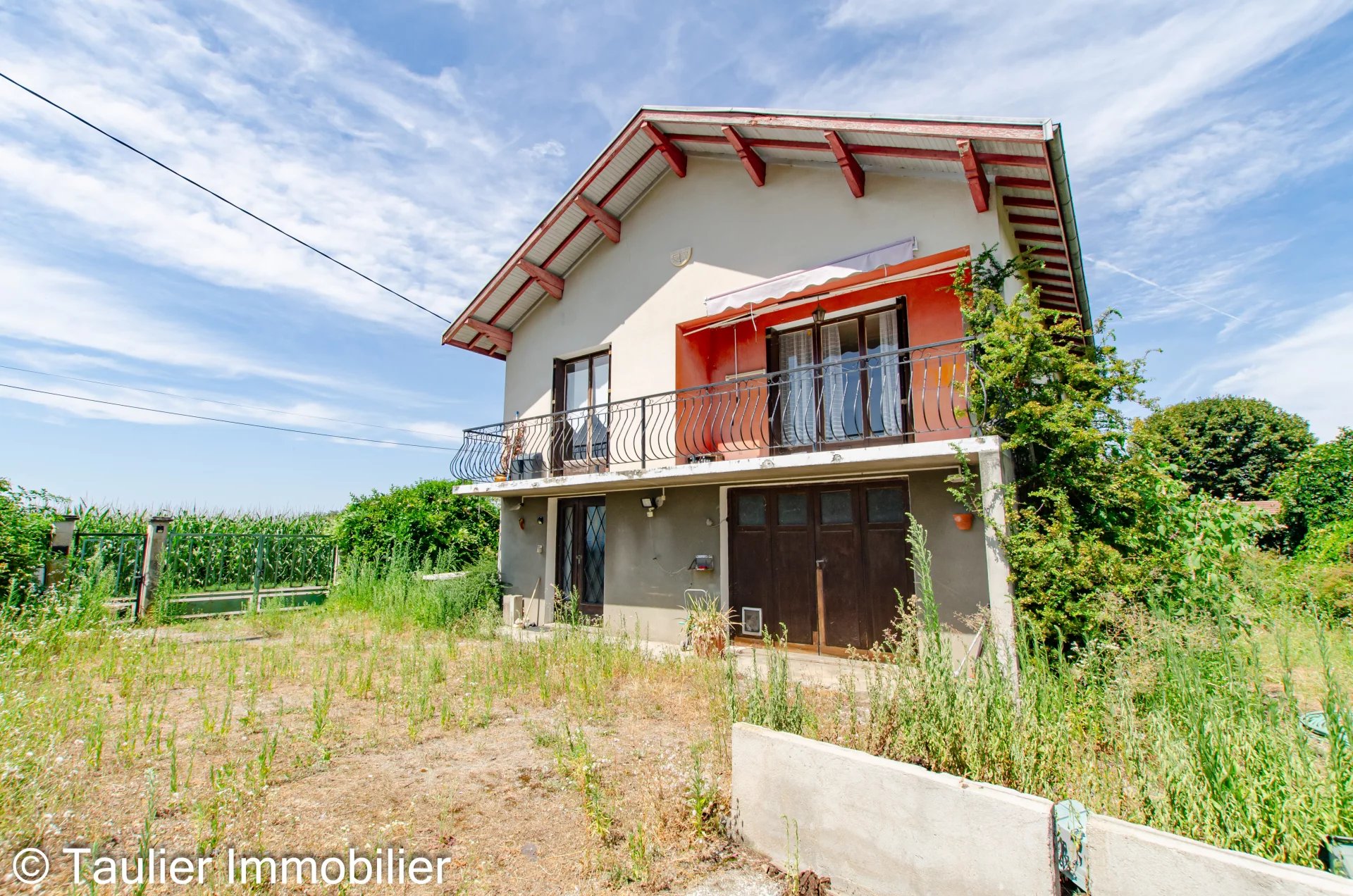 Maison à rénover sur terrain 1080m² avec belle vue Vercors