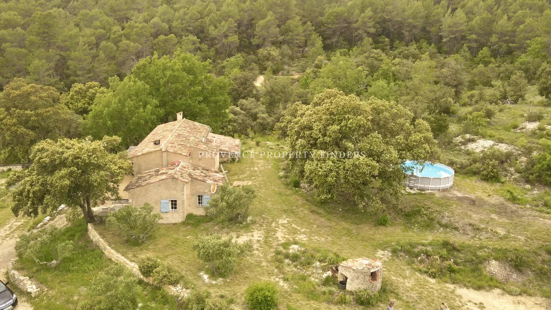 Large Property for sale with old farm house, Cotignac.