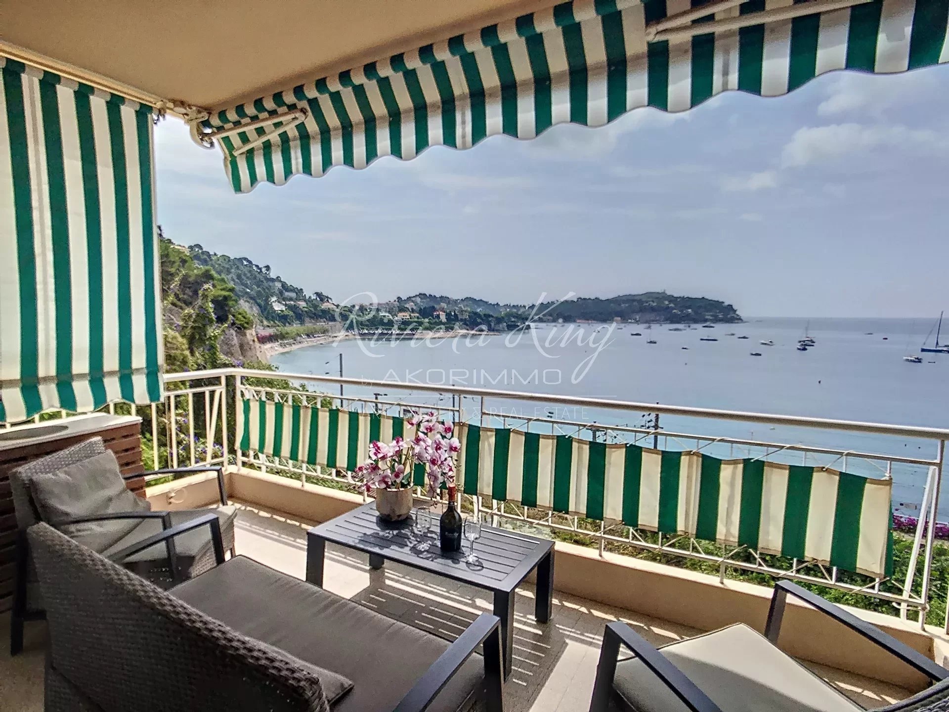 French Riviera -  Villefranche-sur-Mer - Les Marinières - Apartment with Panoramic Sea View