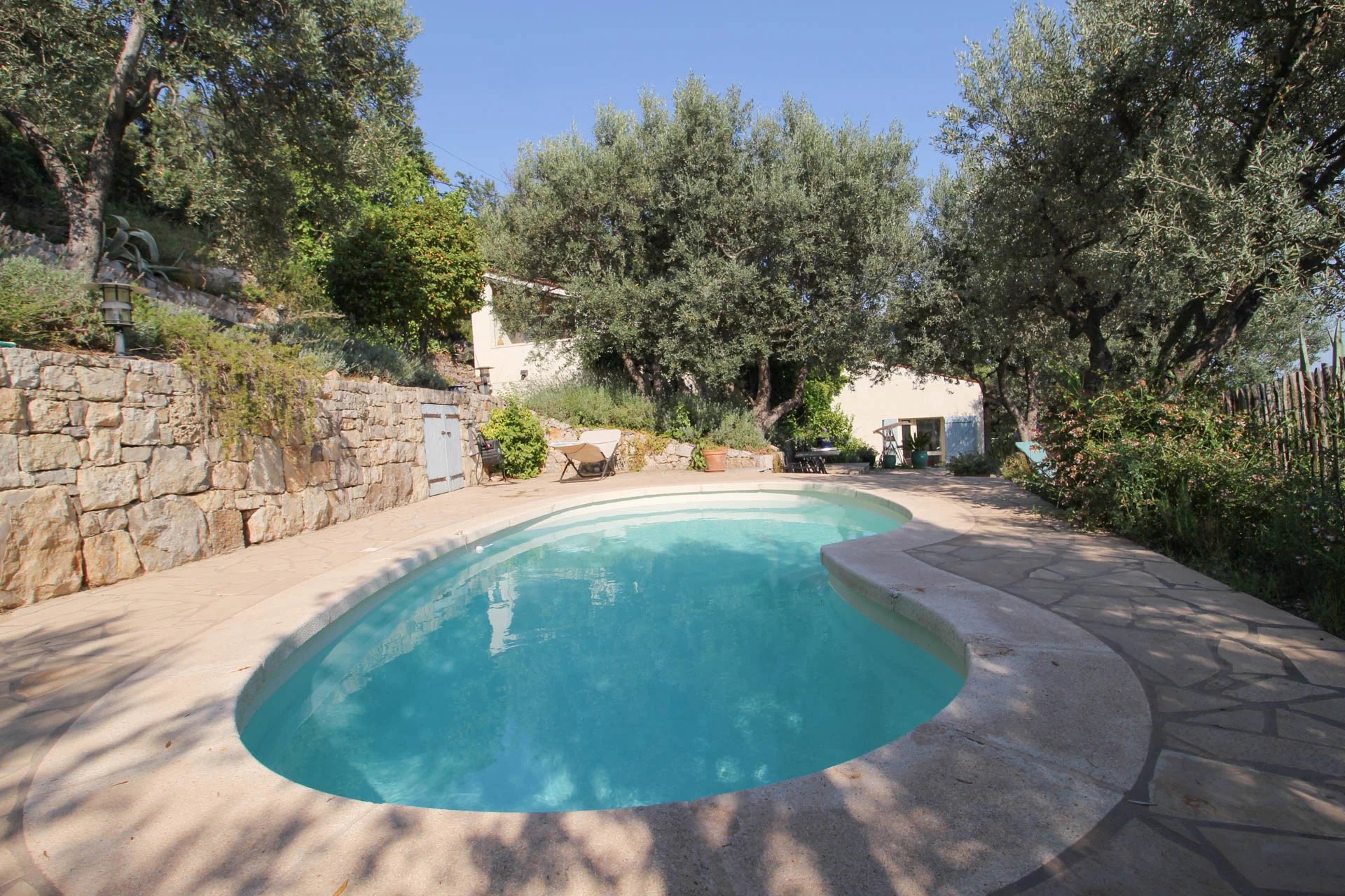 Villa with panoramic view and pool - Claviers