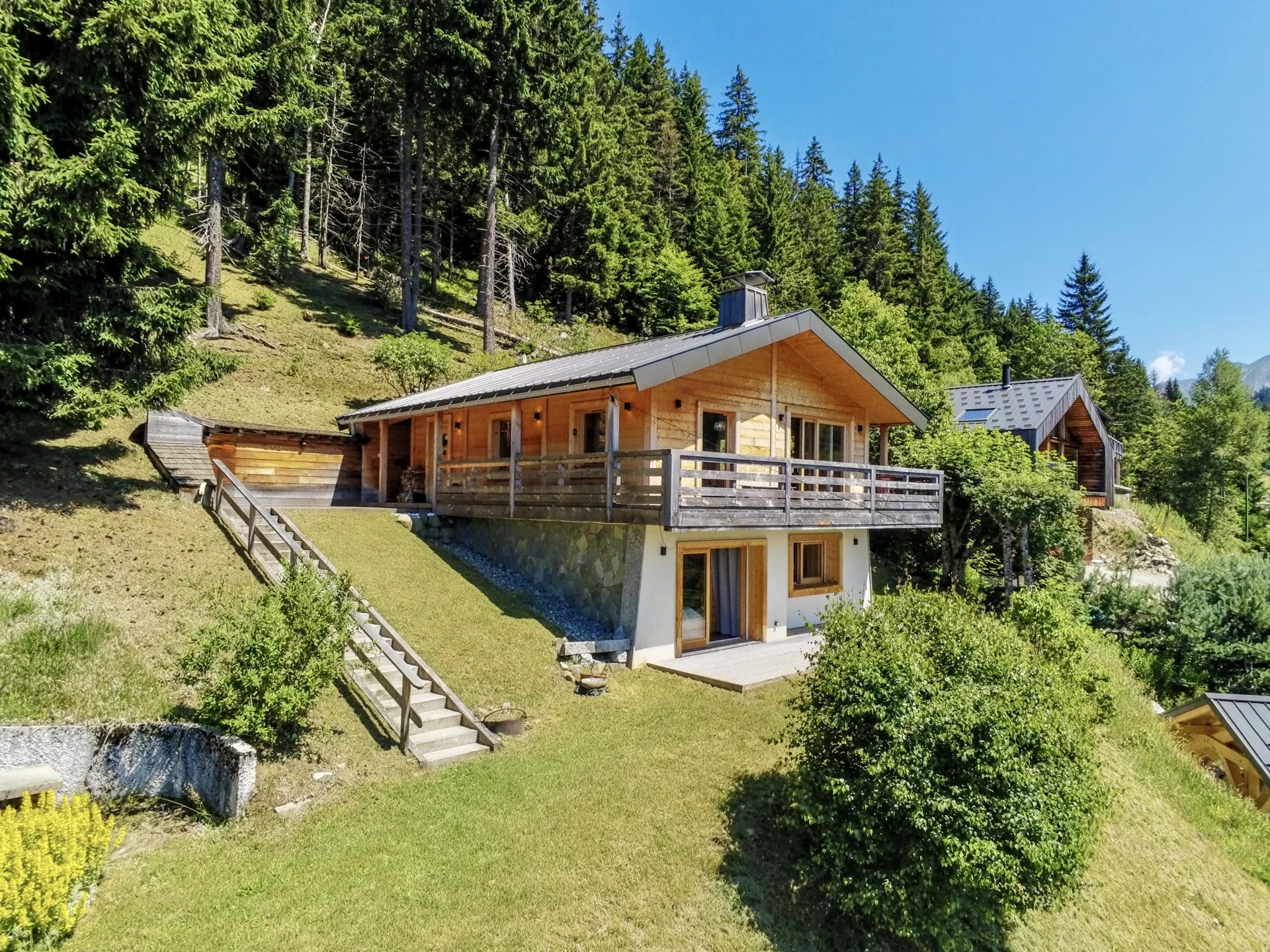 Chalet proche des départs de ski