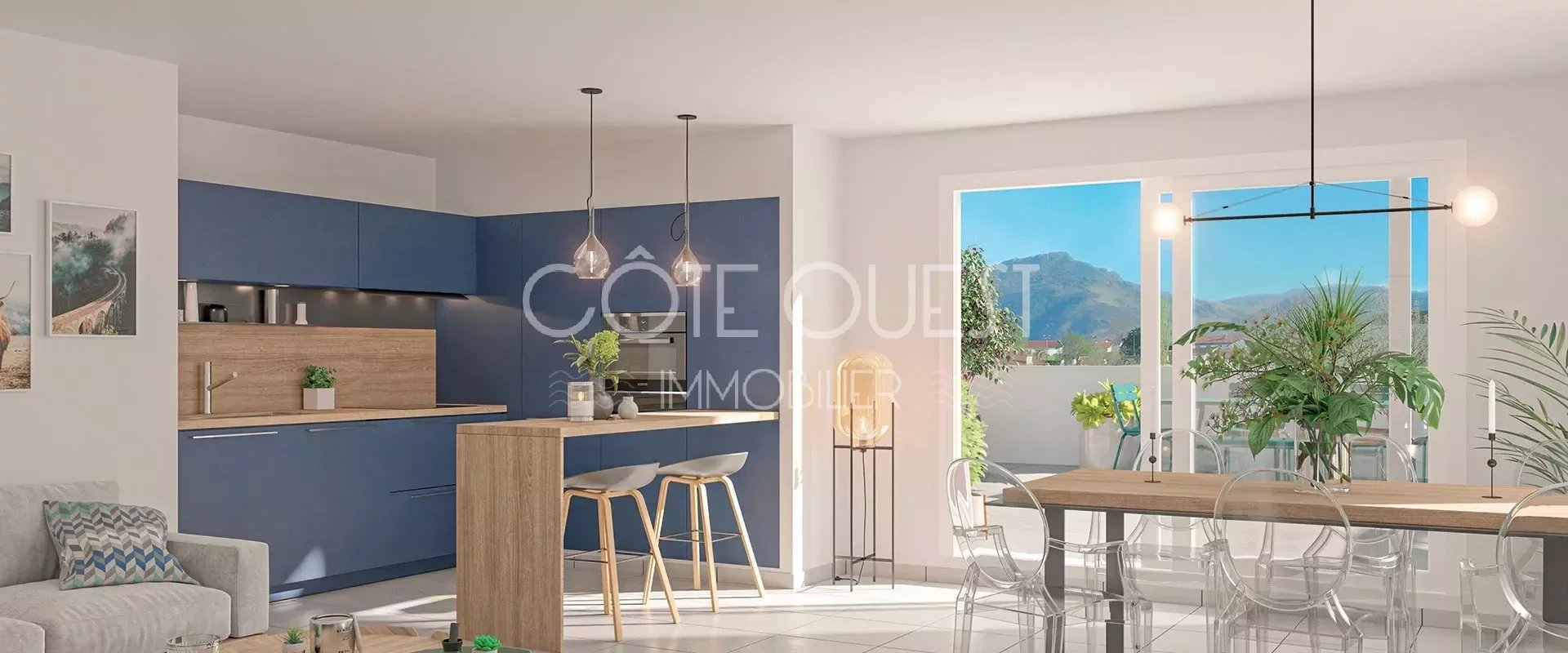 CIBOURE – A NEW 62.50 SQM 3-ROOM APARTMENT