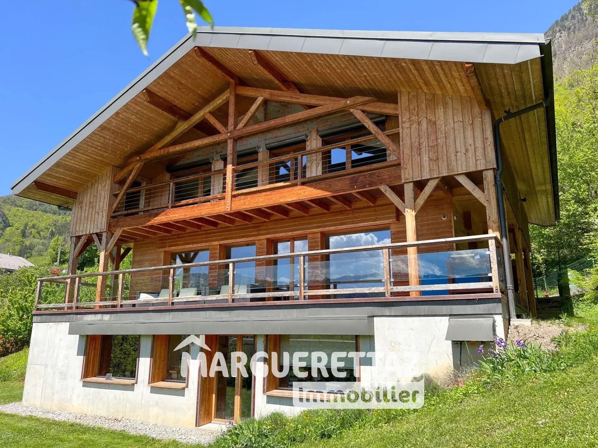 Chalet Bioclimatique coteau Sud Mieussy