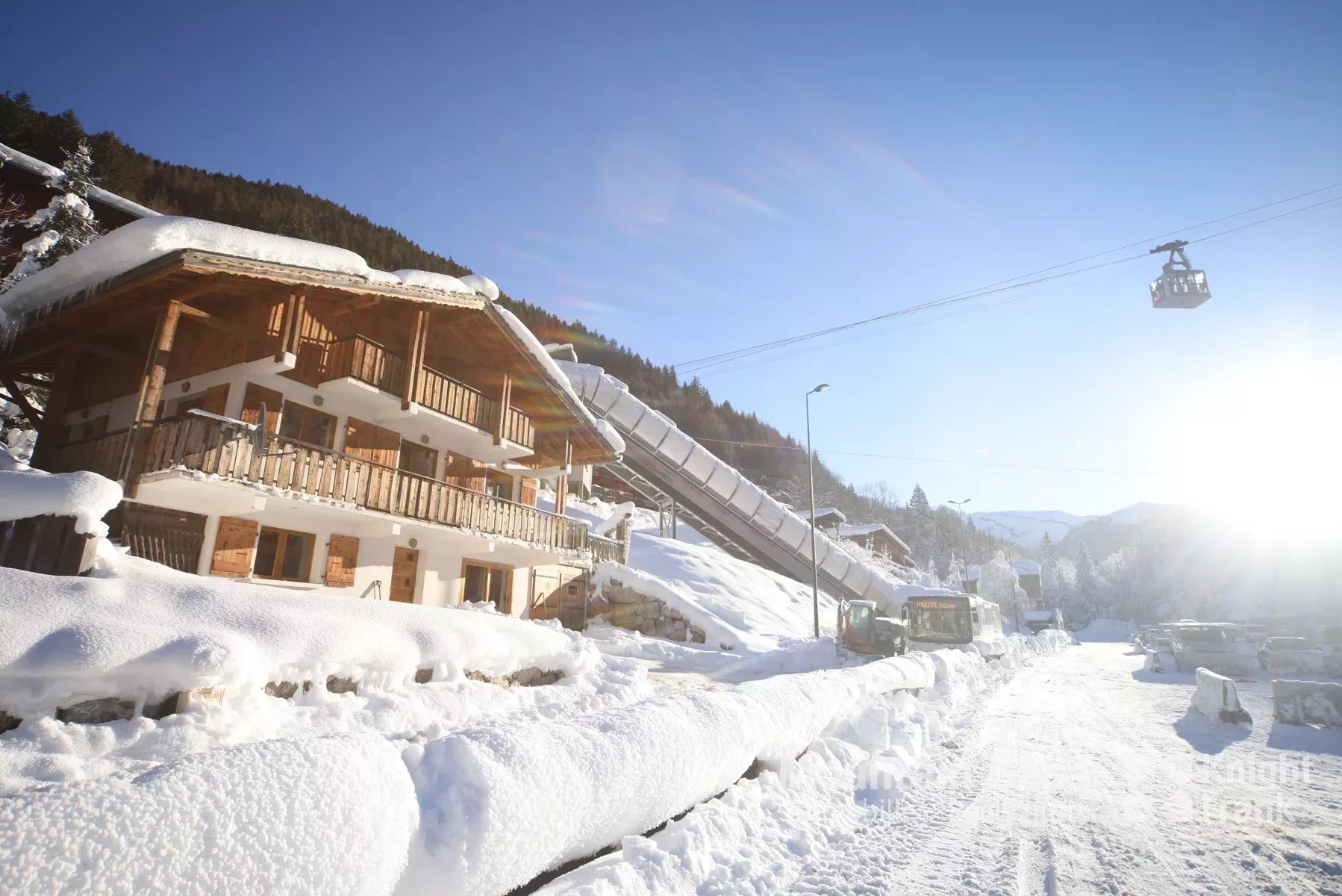 Photo of 5-bedroom chalet right next to the ski lift in Morzine