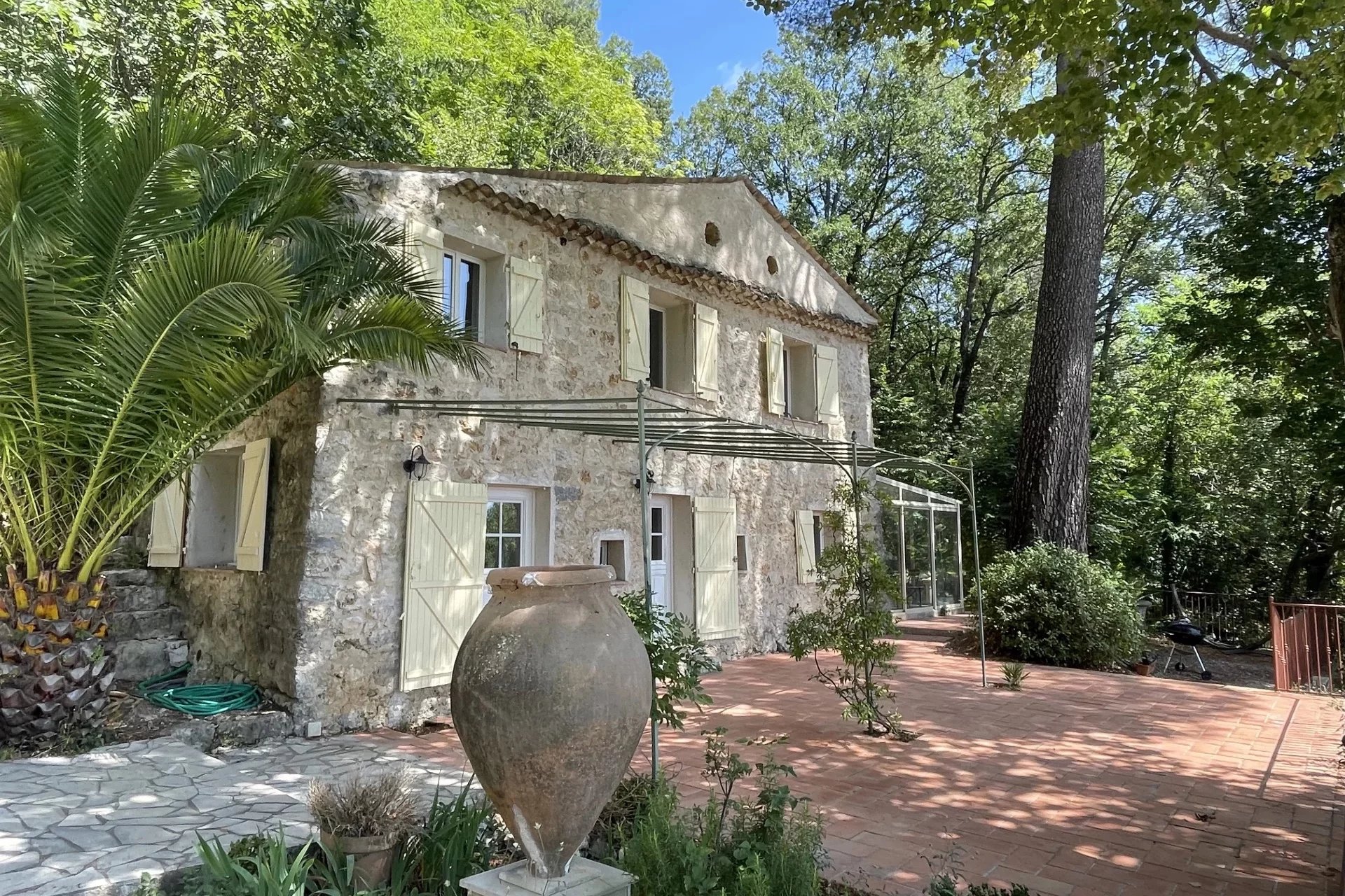 Stone House with Panoramic Views - Seillans