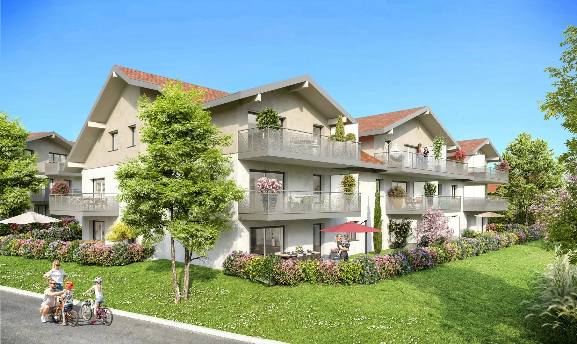 Appartements neufs T2 T3 T4 en vente à POISY 74330