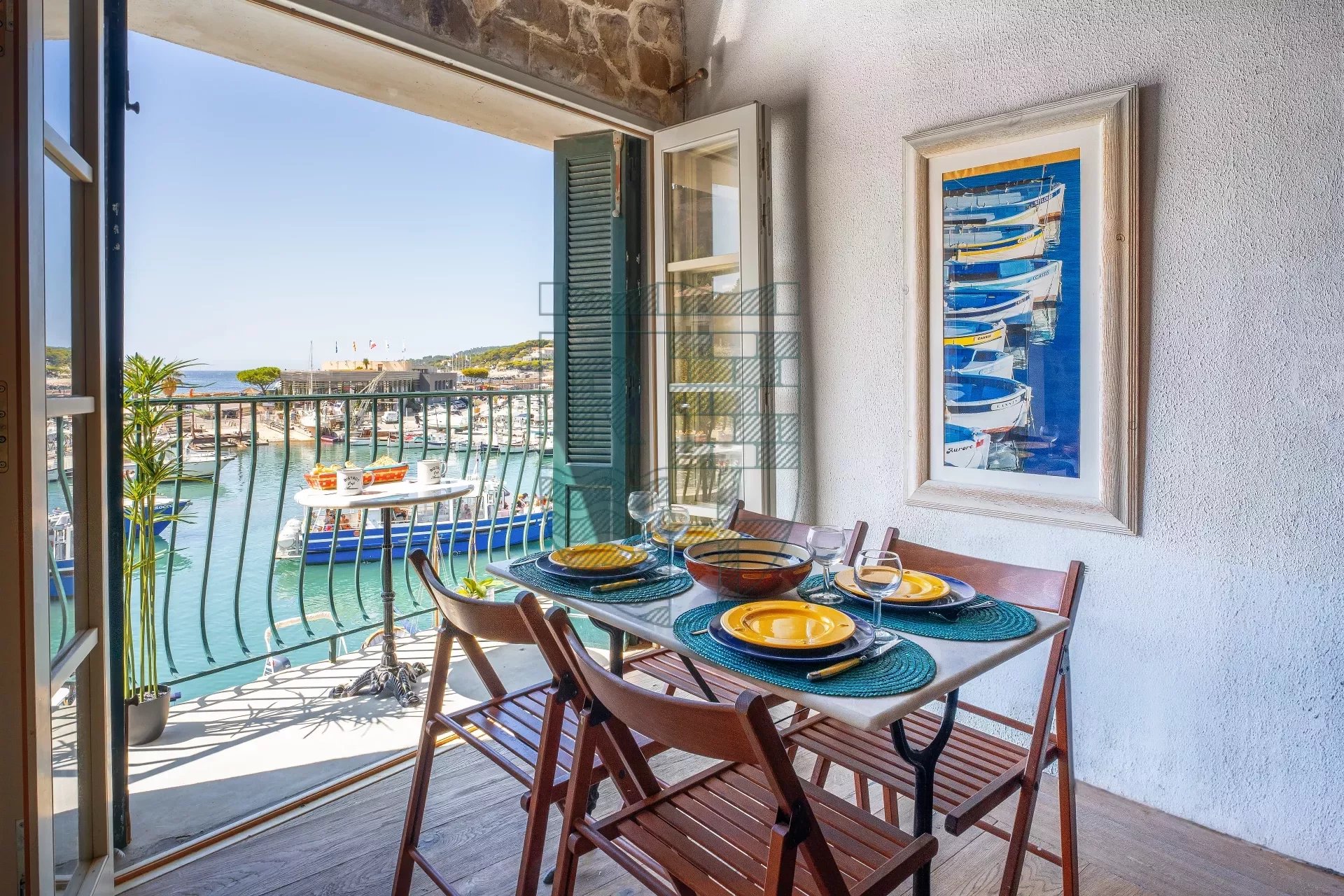 EXCLUSIVITE - DUPLEX PORT DE CASSIS VUE MER