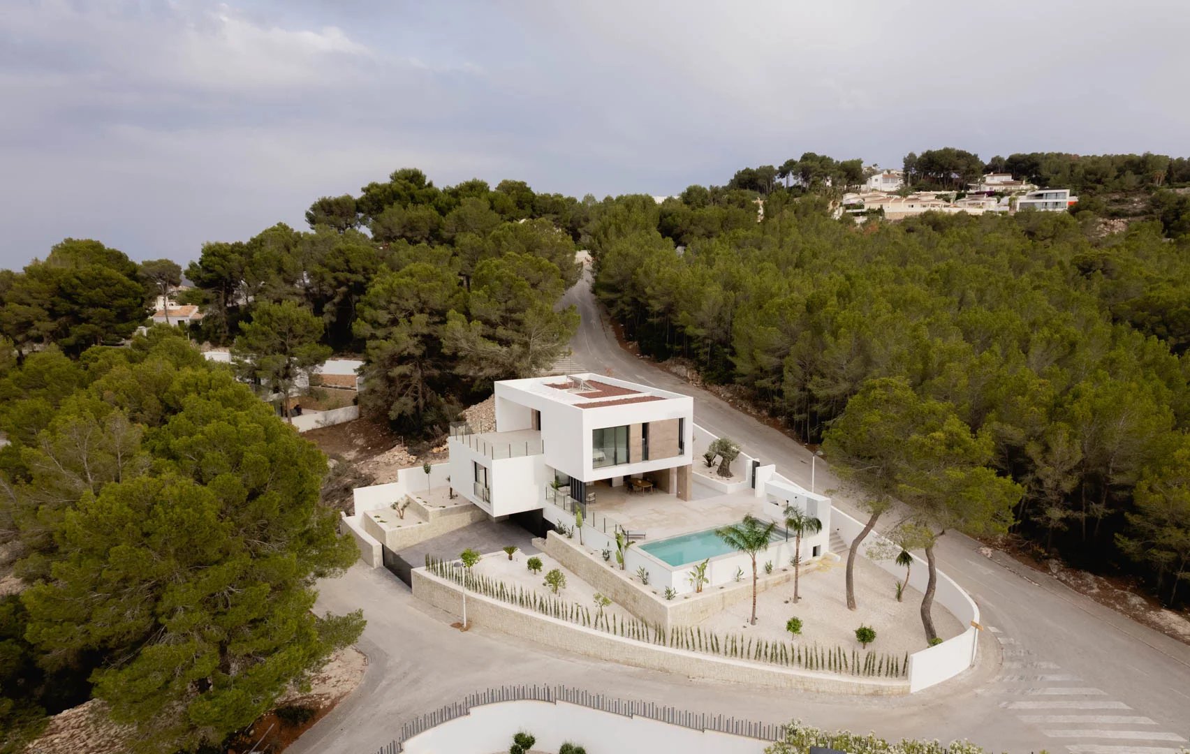 Villa moderne prête à emménager à vendre à Moraira