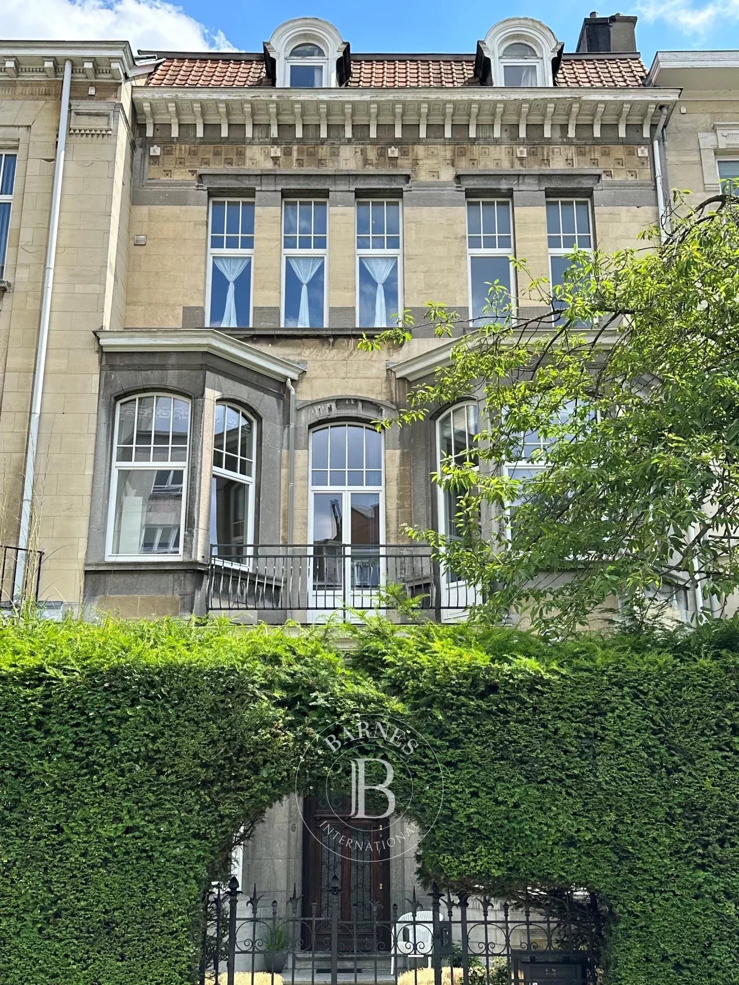 Hotel de Maître aan de Etangs van Elsene