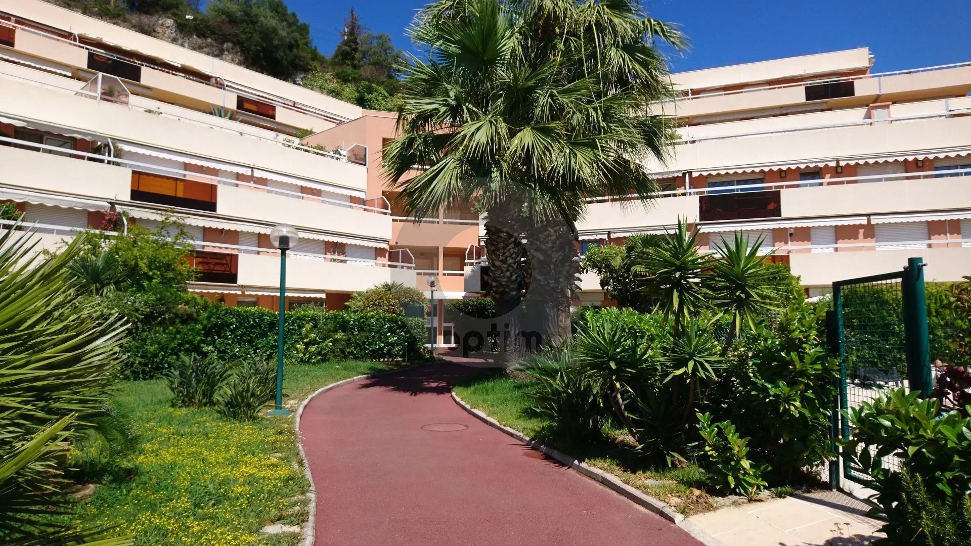 ROQUEBRUNE CAP MARTIN 3 P with garden and  garage