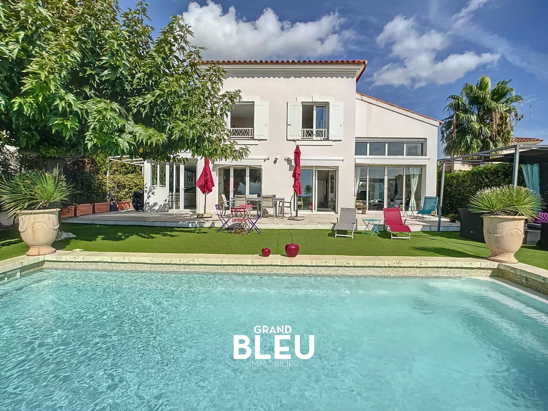 Villa 154m² Coeur St Pancrace, Piscine et vue