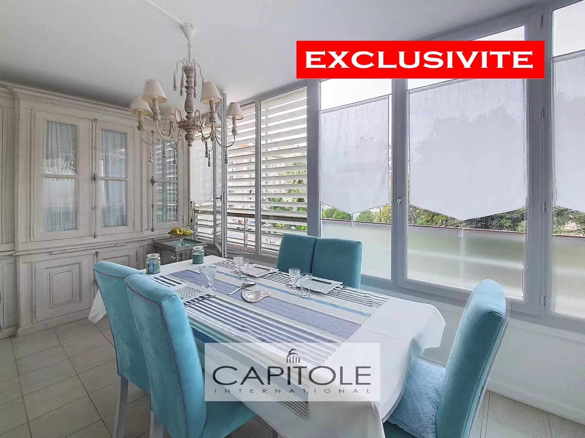 EXCLUSIVE ANTIBES CITY CENTER: Stunning 1-bedroom apartment with underground parking