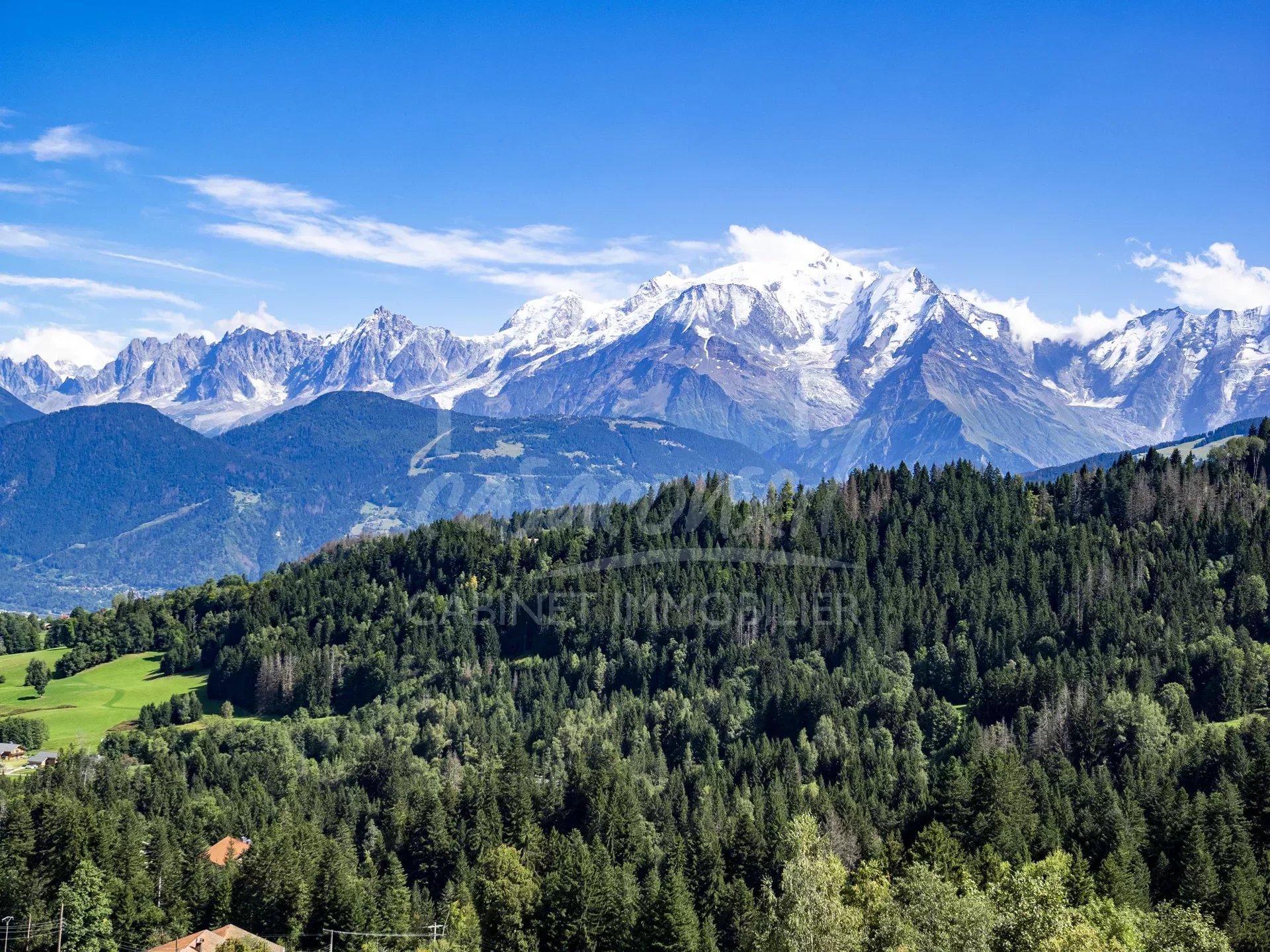 Cordon - en tête à tête avec le Mont Blanc