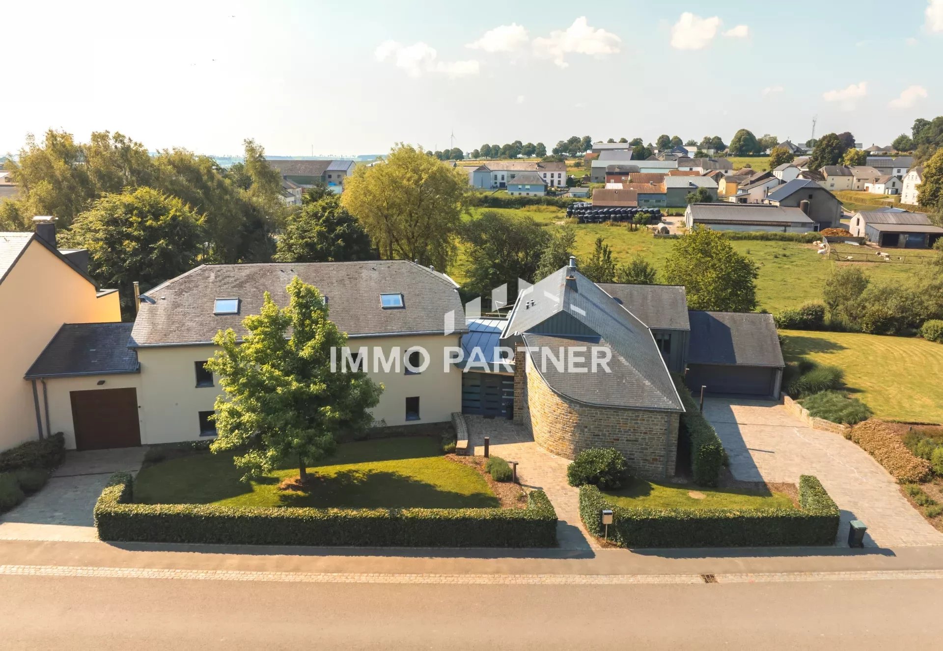 Architect-designed two-family house