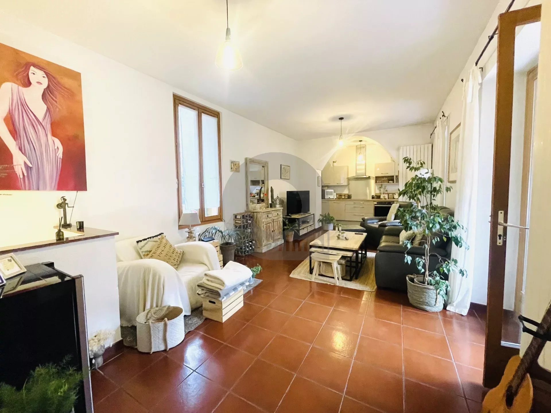 Menton central 5P 85m² + deux grandes terrasses